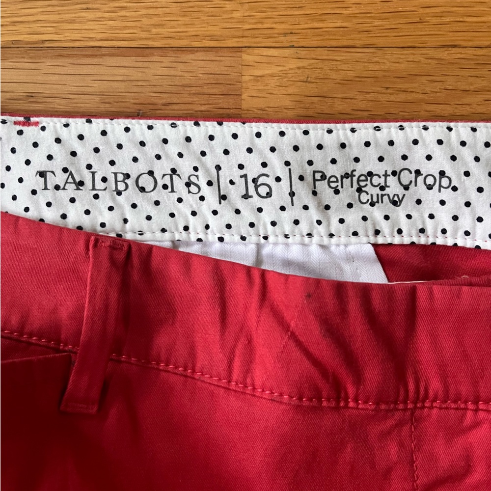 Talbots ‘Perfect Crop’ pants - Picture 3 of 3